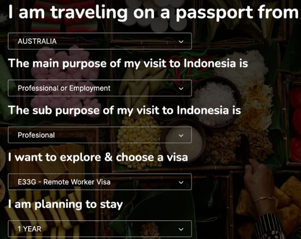 Indonesia-Digital-Nomad-Visa-Application